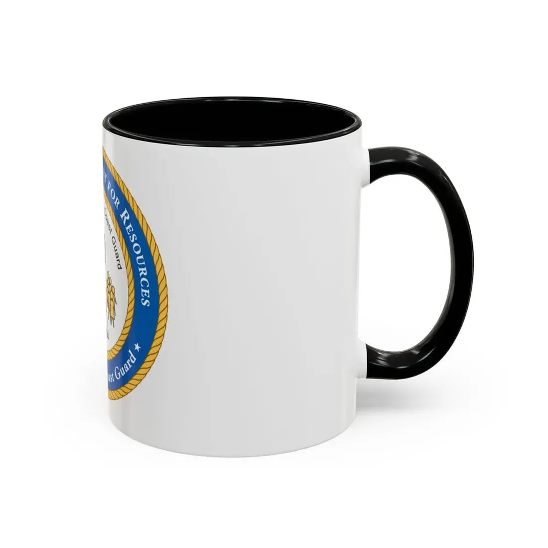 USCG Asst Commandant for Resources (U.S. Coast Guard) Accent Coffee Mug - Go Mug Yourself