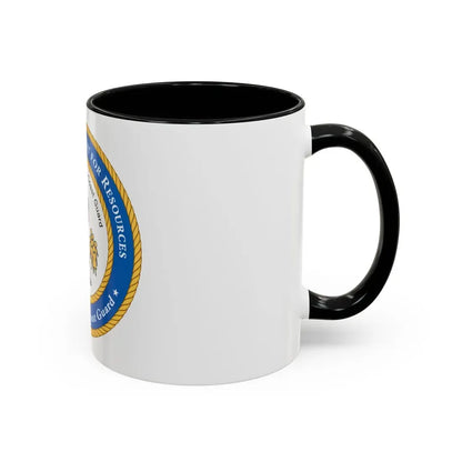 USCG Asst Commandant for Resources (U.S. Coast Guard) Accent Coffee Mug - Go Mug Yourself