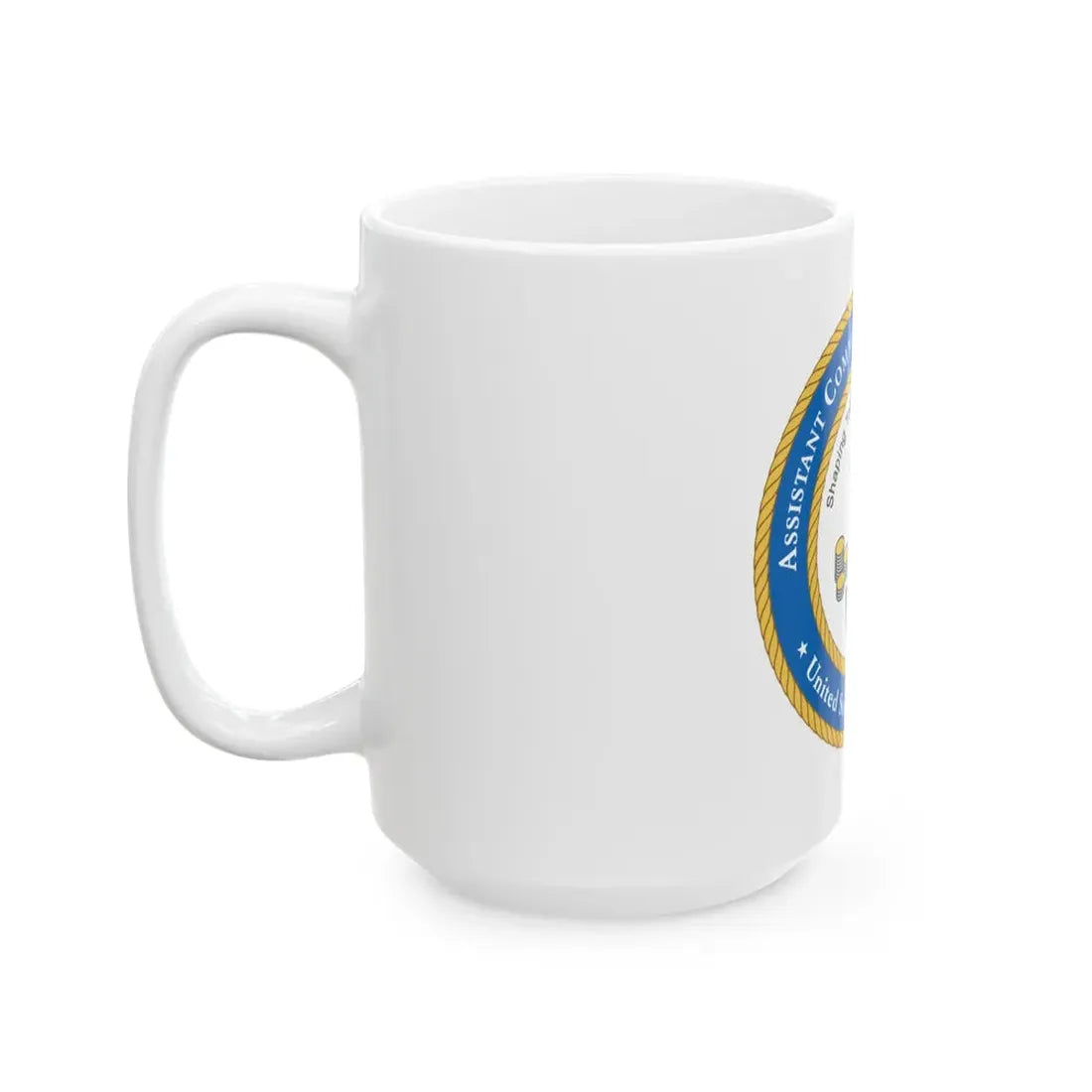USCG Asst Commandant for Resources (U.S. Coast Guard) White Coffee Mug - Go Mug Yourself