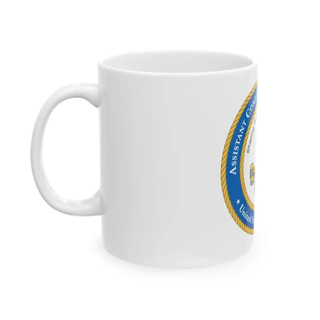 USCG Asst Commandant for Resources (U.S. Coast Guard) White Coffee Mug - Go Mug Yourself