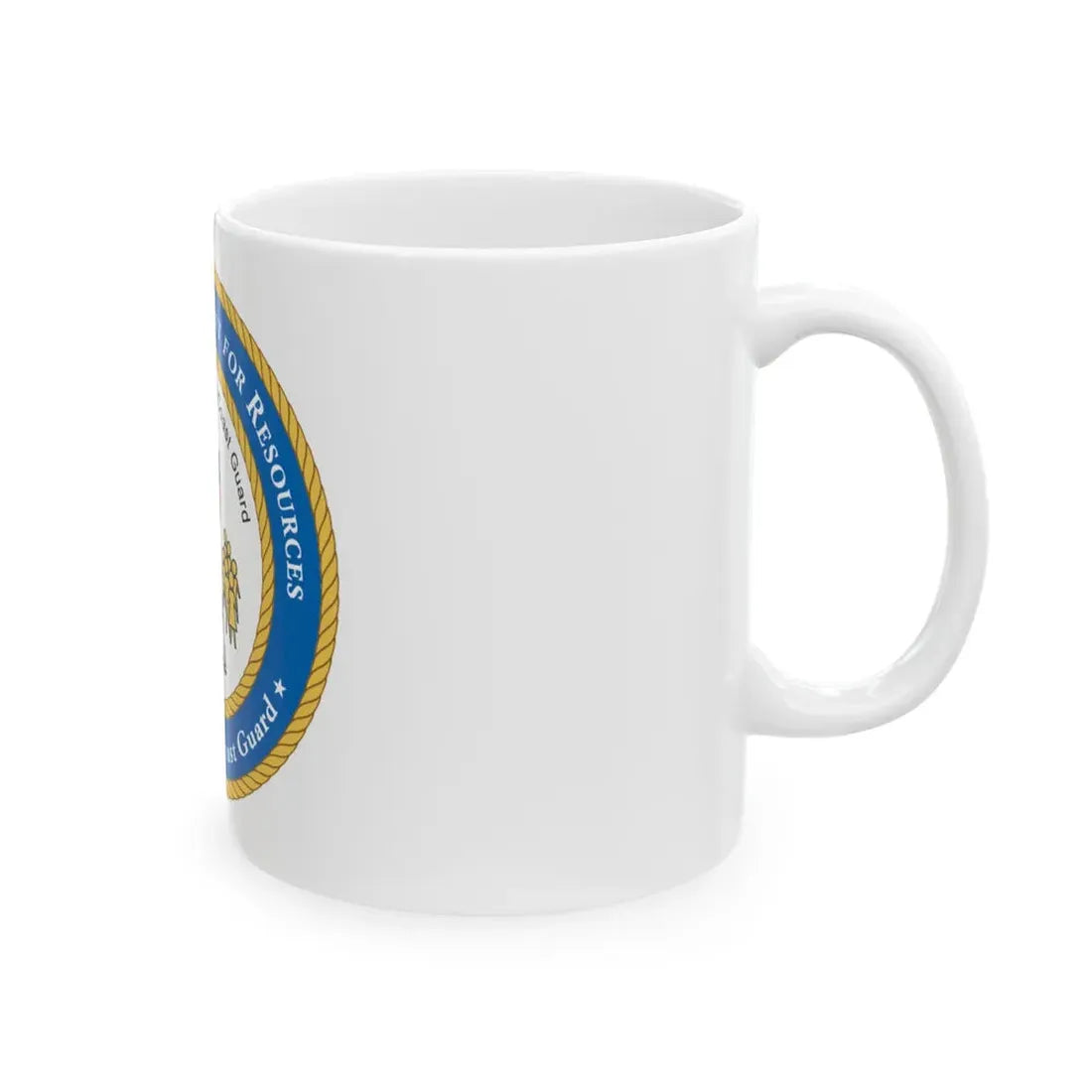 USCG Asst Commandant for Resources (U.S. Coast Guard) White Coffee Mug - Go Mug Yourself