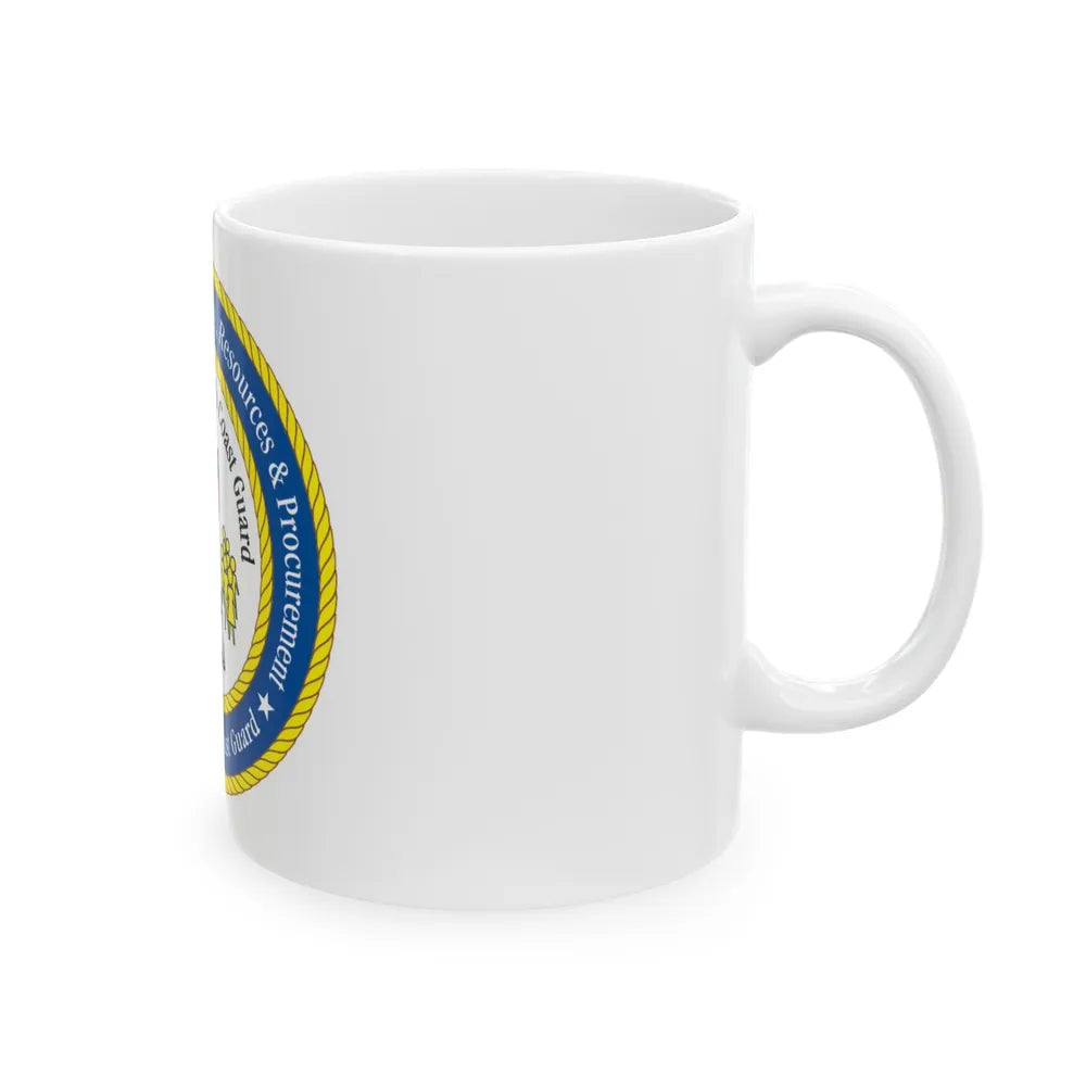 USCG Ast Comdt Plan Res & Proc (U.S. Coast Guard) White Coffee Mug-Go Mug Yourself