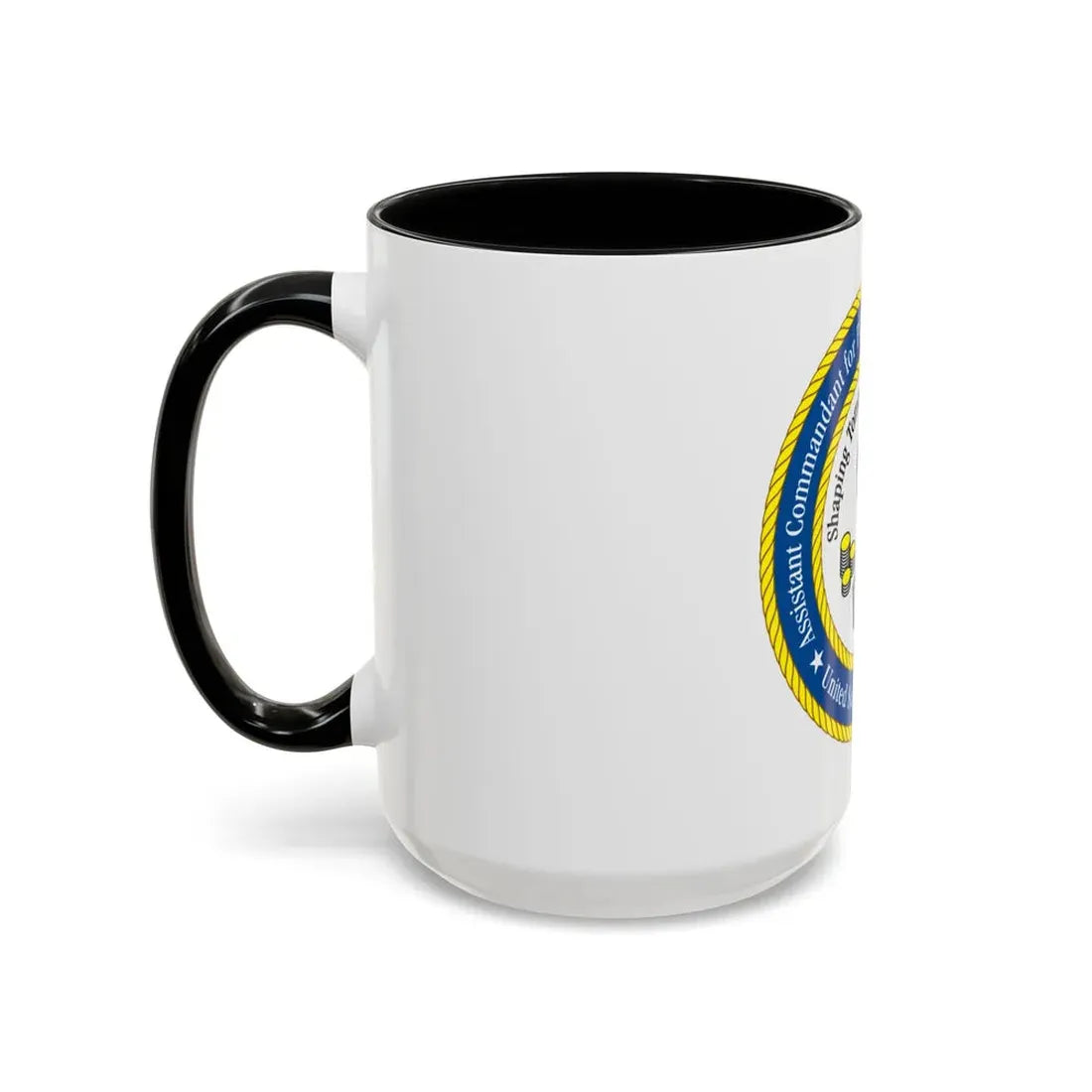 USCG Ast Comdt Plan Res & Proc (U.S. Coast Guard) Accent Coffee Mug - Go Mug Yourself
