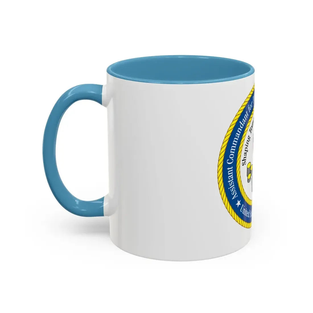 USCG Ast Comdt Plan Res & Proc (U.S. Coast Guard) Accent Coffee Mug - Go Mug Yourself