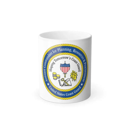 USCG Ast Comdt Plan Res & Proc (U.S. Coast Guard) Color Changing Coffee Mug 11oz - Go Mug Yourself