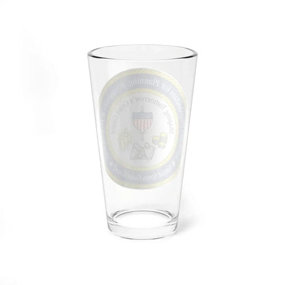 USCG Ast Comdt Plan Res & Proc (U.S. Coast Guard) Pint Glass 16oz - Go Mug Yourself