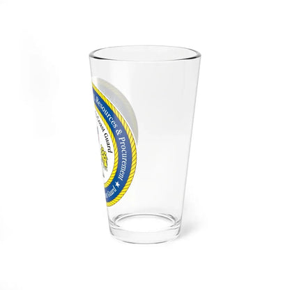 USCG Ast Comdt Plan Res & Proc (U.S. Coast Guard) Pint Glass 16oz - Go Mug Yourself
