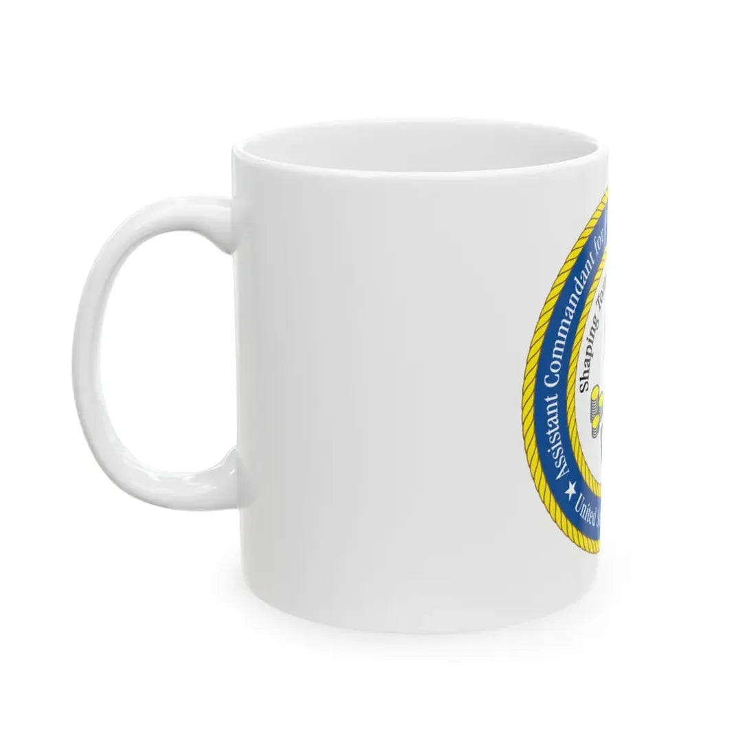 USCG Ast Comdt Plan Res & Proc (U.S. Coast Guard) White Coffee Mug - Go Mug Yourself