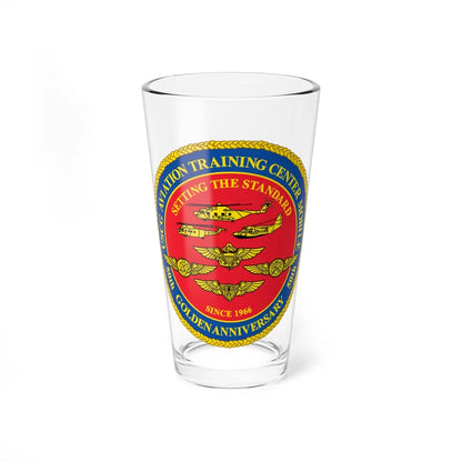 USCG Aviation Training Center Mobile (U.S. Coast Guard) Pint Glass 16oz-16oz-Go Mug Yourself