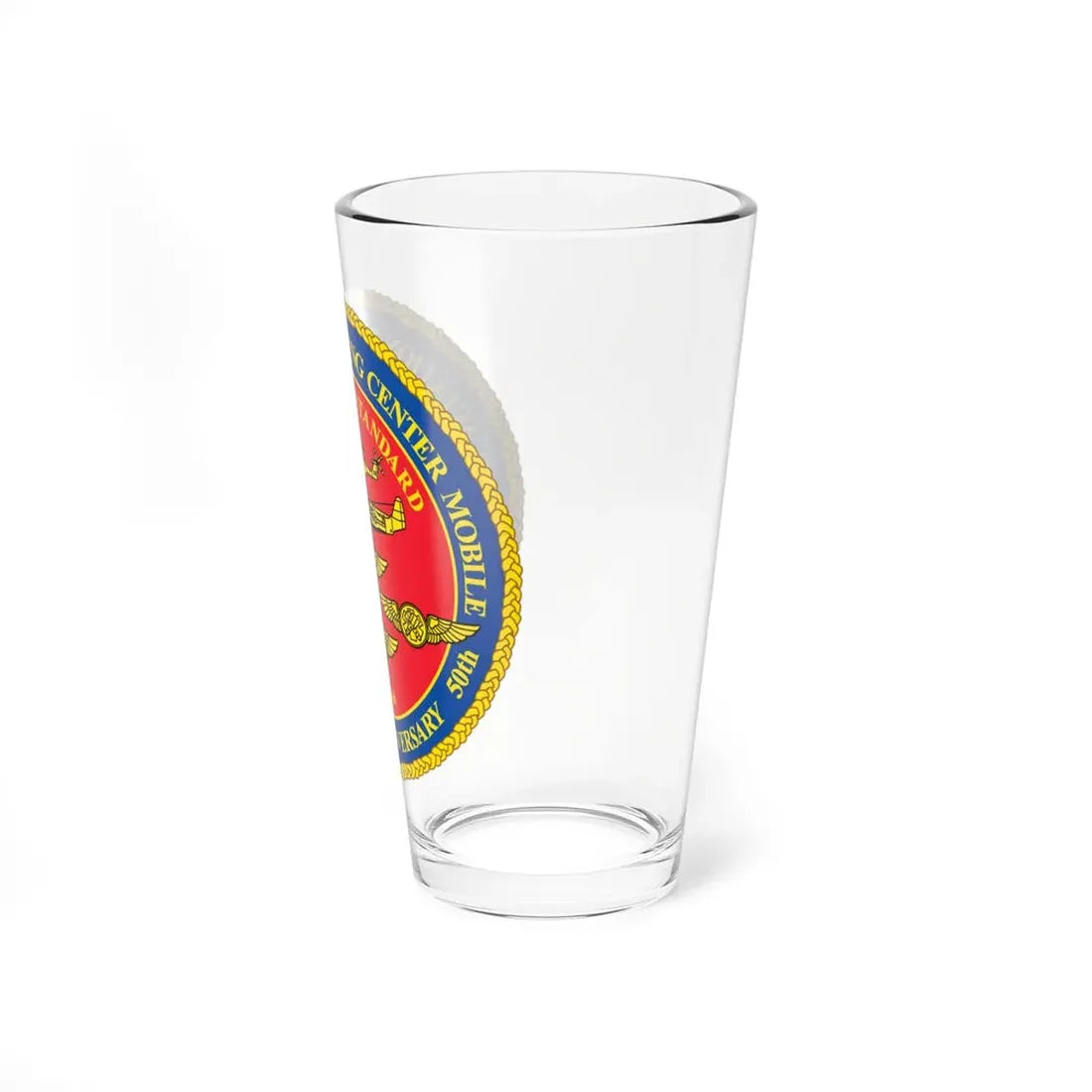 USCG Aviation Training Center Mobile (U.S. Coast Guard) Pint Glass 16oz - Go Mug Yourself