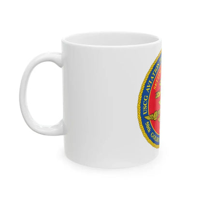 USCG Aviation Training Center Mobile (U.S. Coast Guard) White Coffee Mug - Go Mug Yourself