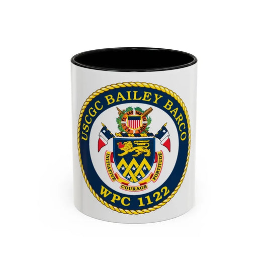 USCG Bailey Barco WPC 1122 (U.S. Coast Guard) Accent Coffee Mug 11oz Black - Go Mug Yourself