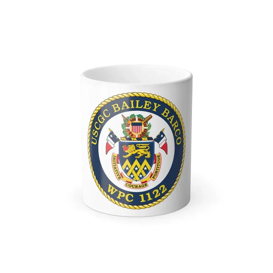 USCG Bailey Barco WPC 1122 (U.S. Coast Guard) Color Changing Coffee Mug 11oz - Go Mug Yourself