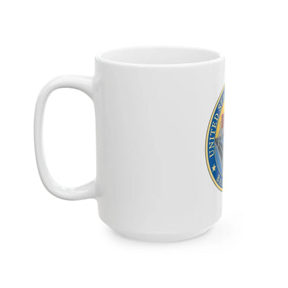 USCG Base Boston (U.S. Coast Guard) White Coffee Mug-Go Mug Yourself