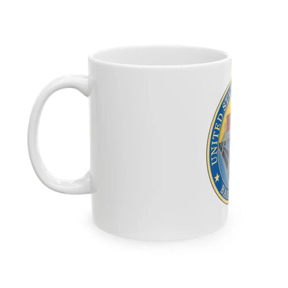 USCG Base Boston (U.S. Coast Guard) White Coffee Mug-Go Mug Yourself