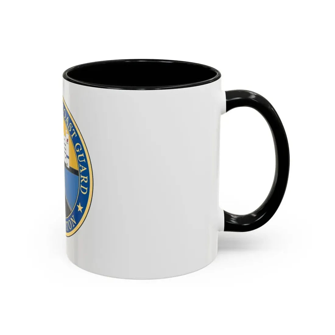USCG Base Boston (U.S. Coast Guard) Accent Coffee Mug - Go Mug Yourself