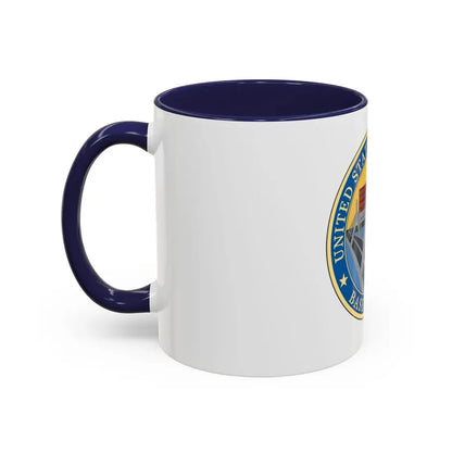 USCG Base Boston (U.S. Coast Guard) Accent Coffee Mug - Go Mug Yourself
