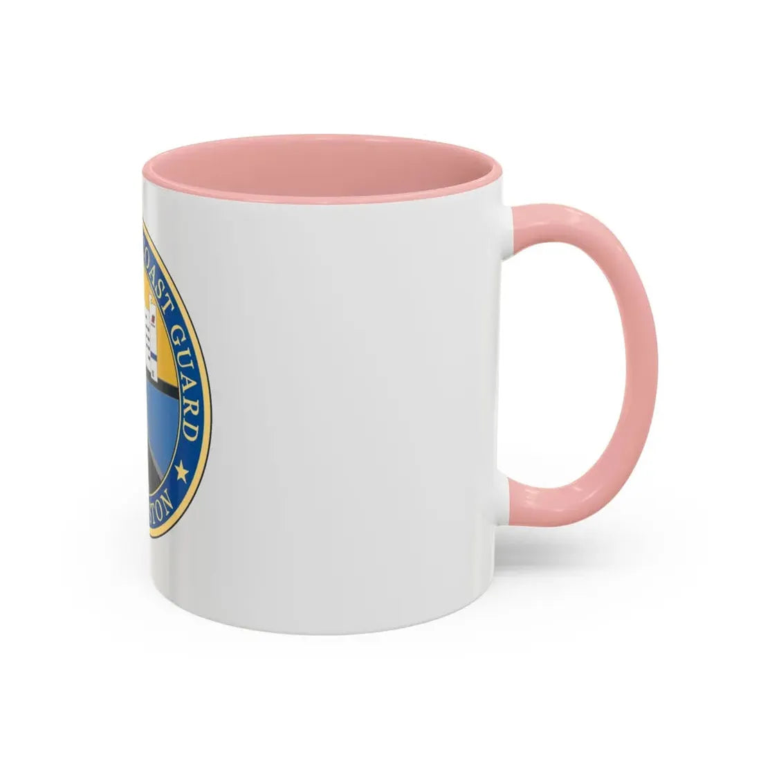 USCG Base Boston (U.S. Coast Guard) Accent Coffee Mug - Go Mug Yourself