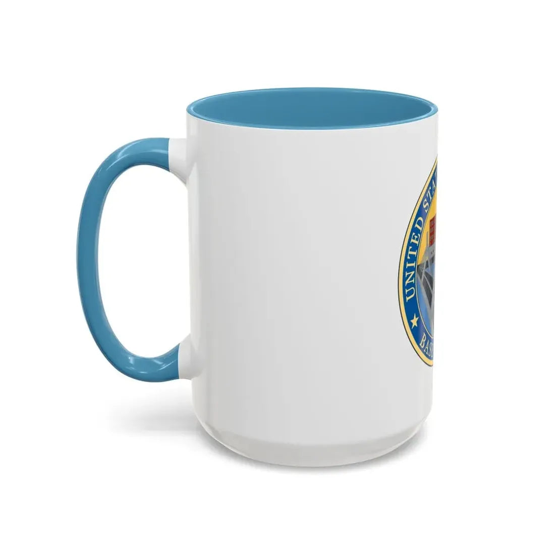 USCG Base Boston (U.S. Coast Guard) Accent Coffee Mug - Go Mug Yourself