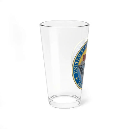 USCG Base Boston (U.S. Coast Guard) Pint Glass 16oz - Go Mug Yourself