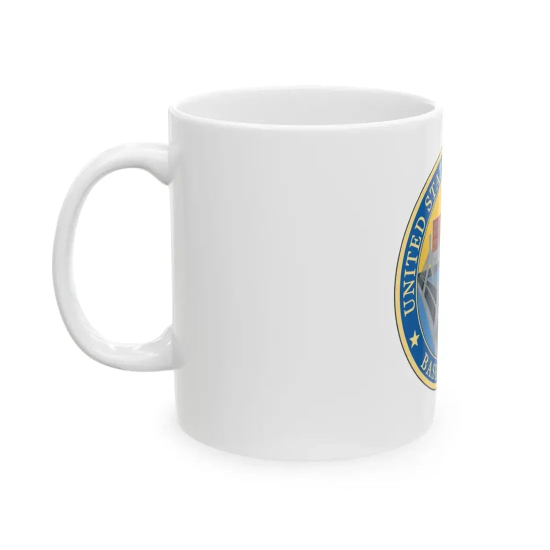 USCG Base Boston (U.S. Coast Guard) White Coffee Mug - Go Mug Yourself