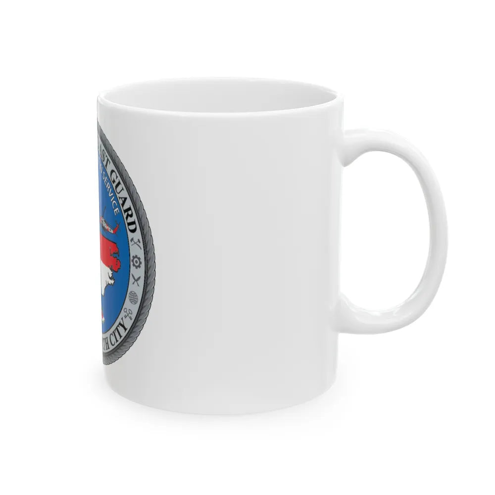 USCG Base Elizabeth City (U.S. Coast Guard) White Coffee Mug-Go Mug Yourself