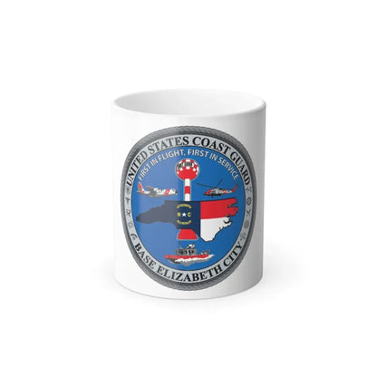 USCG Base Elizabeth City (U.S. Coast Guard) Color Changing Coffee Mug 11oz - Go Mug Yourself
