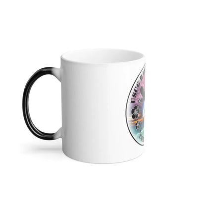 USCG Base Honolulu Chiefs Mess (U.S. Coast Guard) Color Changing Mug 11oz-Go Mug Yourself