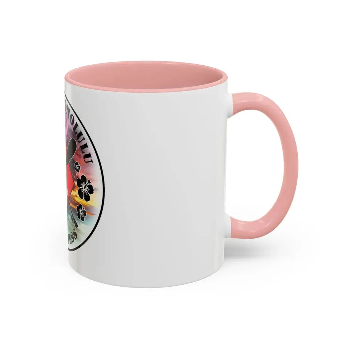USCG Base Honolulu Chiefs Mess (U.S. Coast Guard) Accent Coffee Mug - Go Mug Yourself