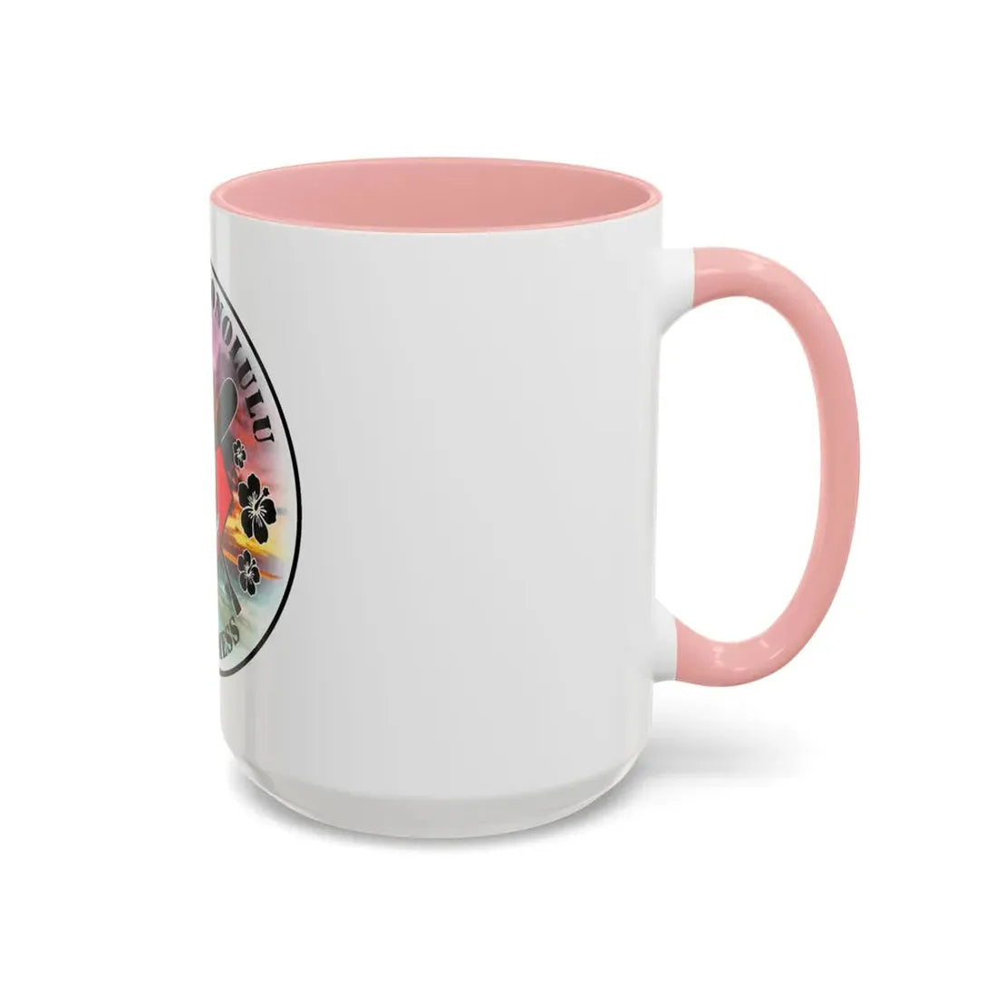USCG Base Honolulu Chiefs Mess (U.S. Coast Guard) Accent Coffee Mug - Go Mug Yourself