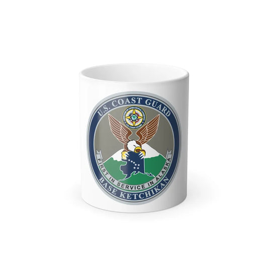 USCG Base Ketchikan (U.S. Coast Guard) Color Changing Mug 11oz-11oz-Go Mug Yourself