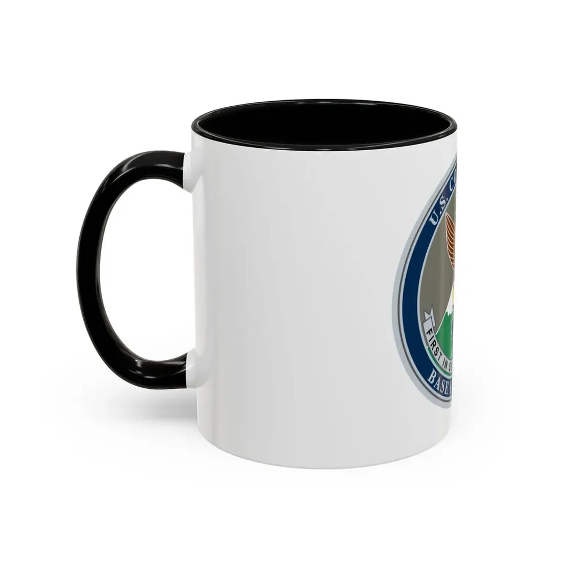 USCG Base Ketchikan (U.S. Coast Guard) Accent Coffee Mug - Go Mug Yourself