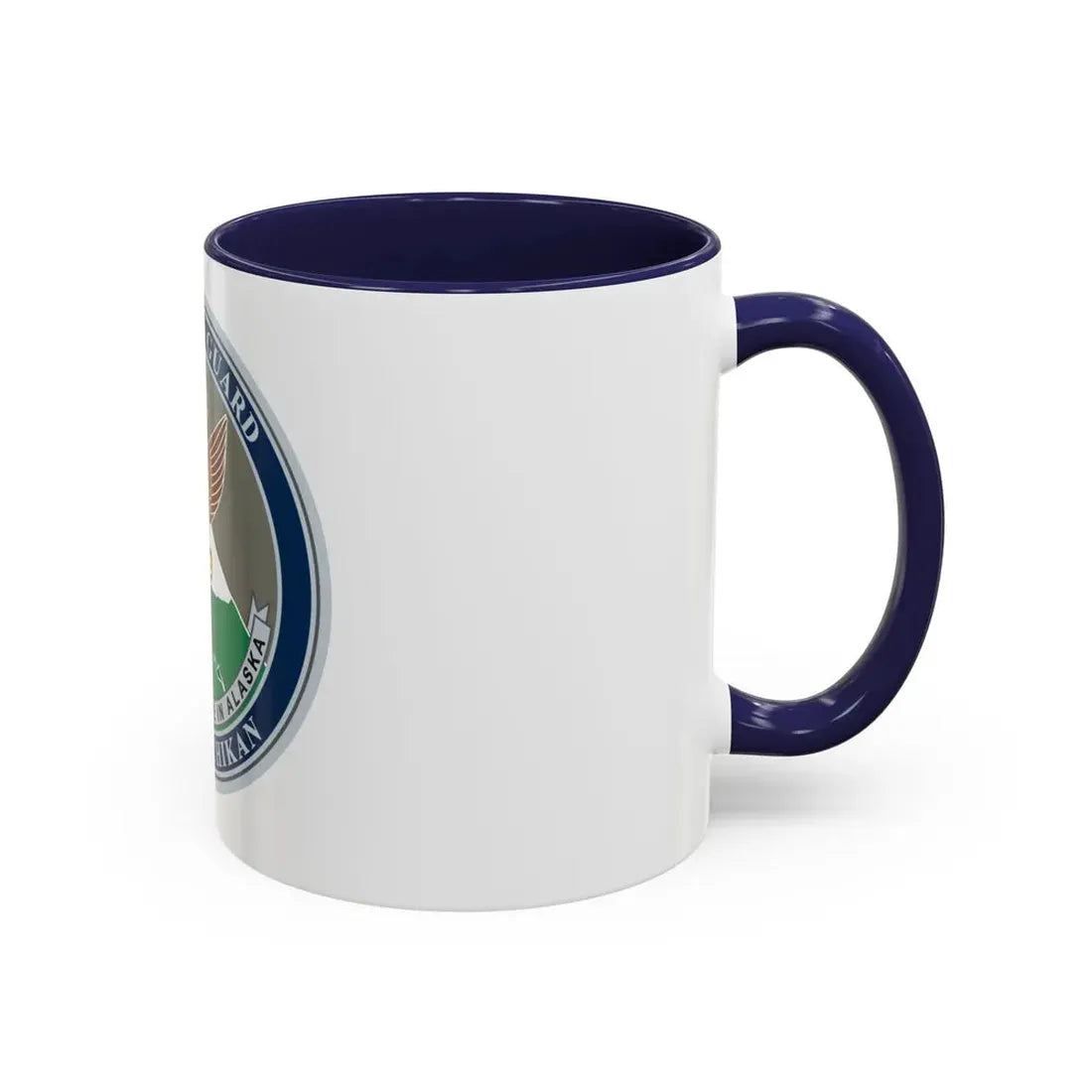 USCG Base Ketchikan (U.S. Coast Guard) Accent Coffee Mug - Go Mug Yourself
