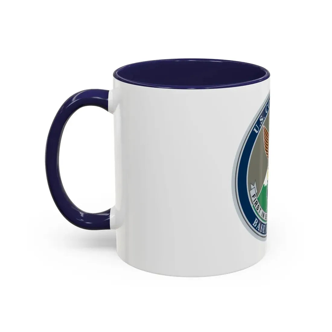 USCG Base Ketchikan (U.S. Coast Guard) Accent Coffee Mug - Go Mug Yourself