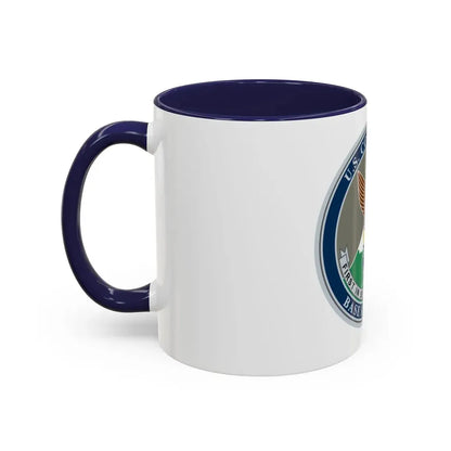 USCG Base Ketchikan (U.S. Coast Guard) Accent Coffee Mug - Go Mug Yourself