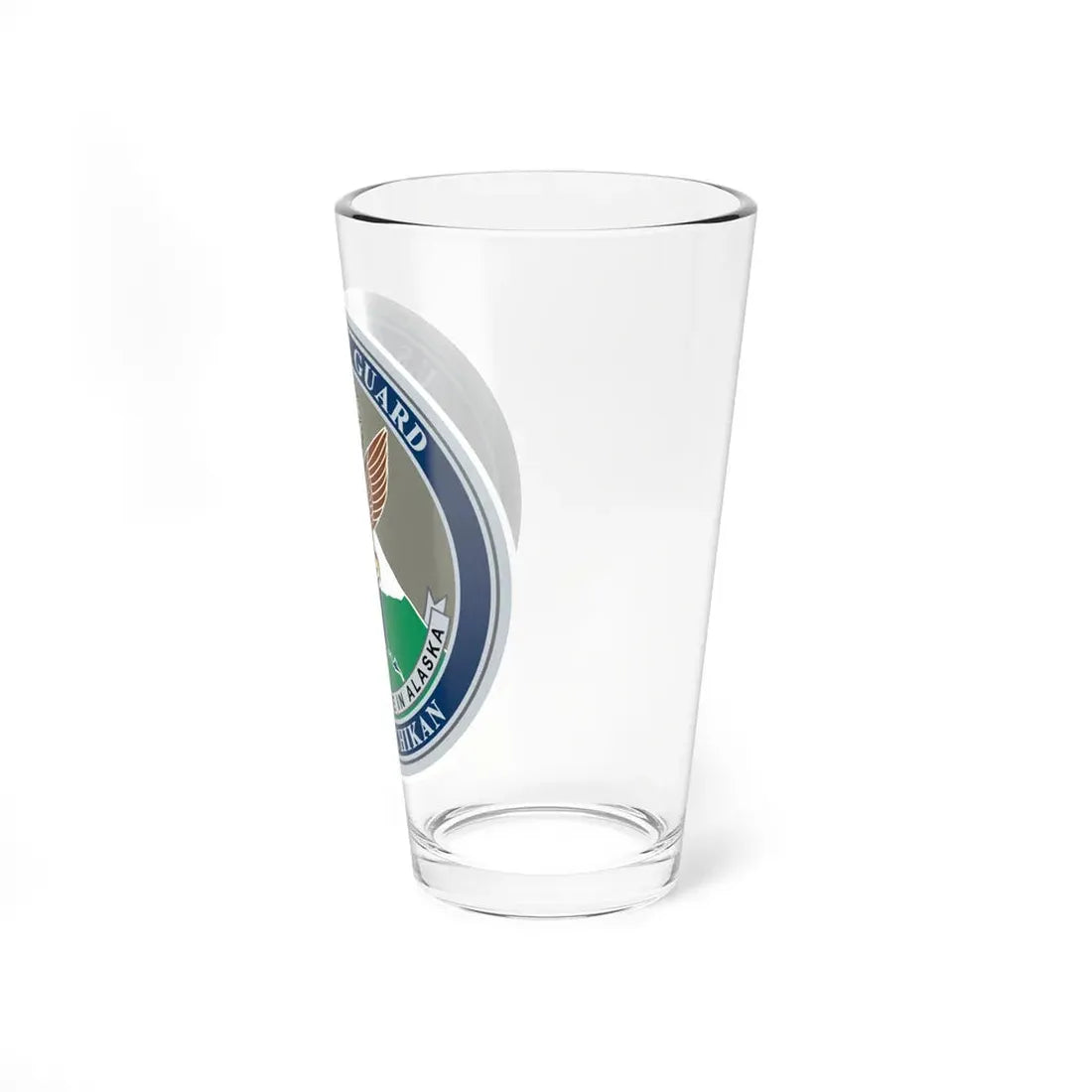 USCG Base Ketchikan (U.S. Coast Guard) Pint Glass 16oz - Go Mug Yourself