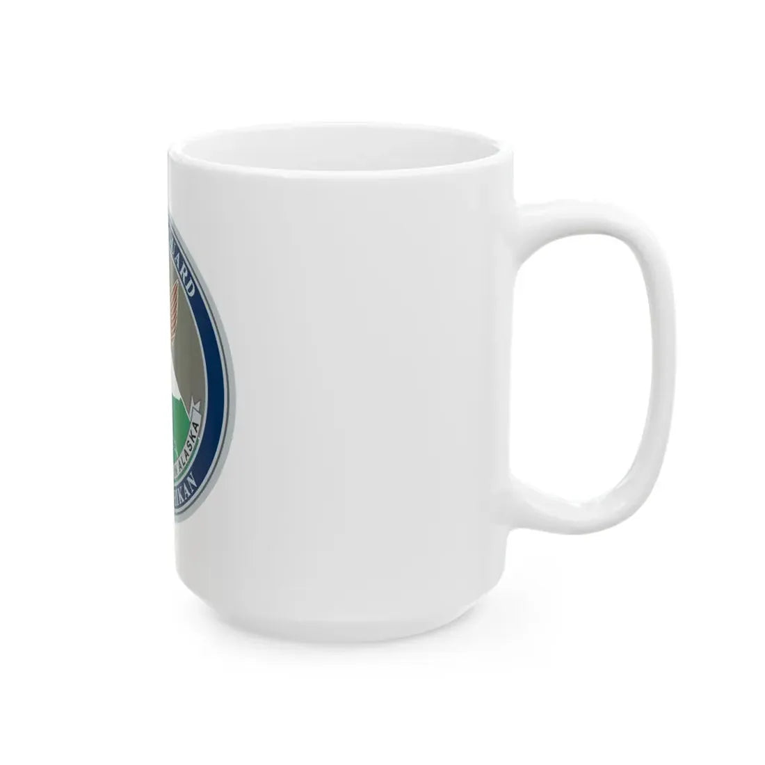 USCG Base Ketchikan (U.S. Coast Guard) White Coffee Mug - Go Mug Yourself