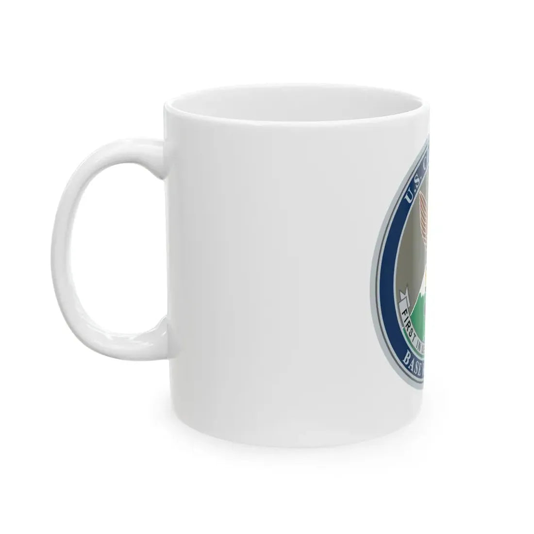 USCG Base Ketchikan (U.S. Coast Guard) White Coffee Mug - Go Mug Yourself