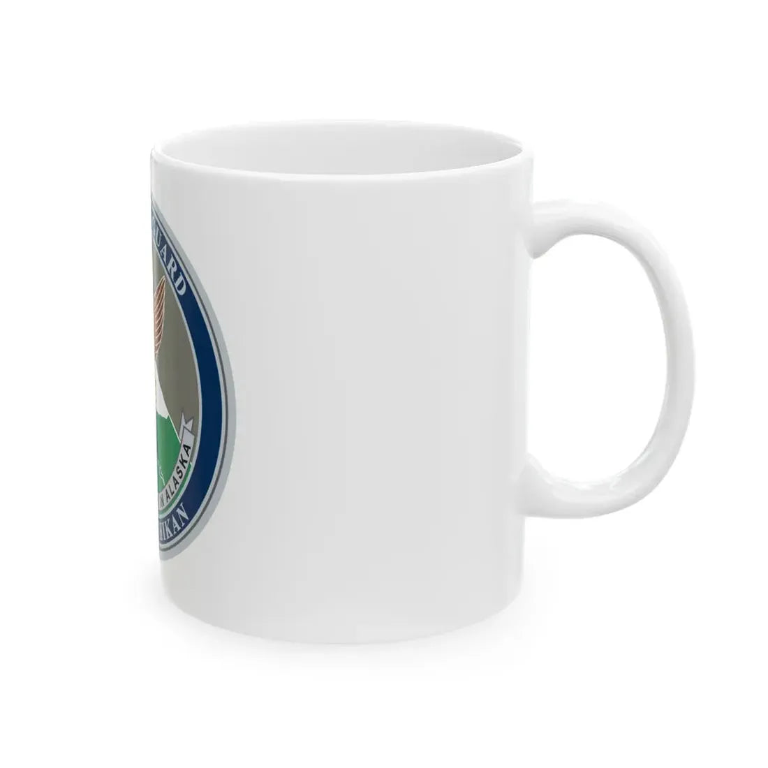 USCG Base Ketchikan (U.S. Coast Guard) White Coffee Mug - Go Mug Yourself