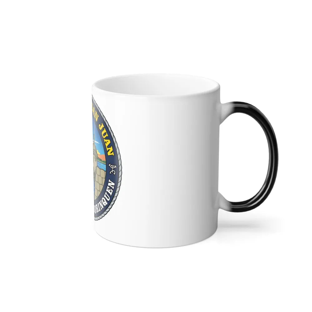 USCG Base San Juan (U.S. Coast Guard) Color Changing Mug 11oz-Go Mug Yourself
