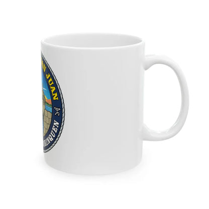 USCG Base San Juan (U.S. Coast Guard) White Coffee Mug-Go Mug Yourself