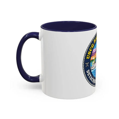 USCG Base San Juan (U.S. Coast Guard) Accent Coffee Mug - Go Mug Yourself