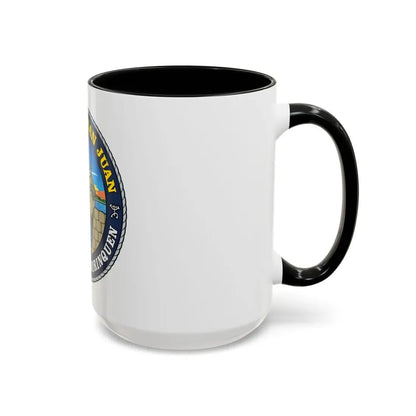 USCG Base San Juan (U.S. Coast Guard) Accent Coffee Mug - Go Mug Yourself
