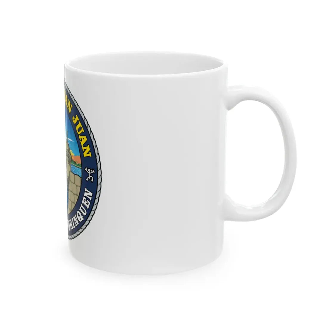 USCG Base San Juan (U.S. Coast Guard) White Coffee Mug - Go Mug Yourself
