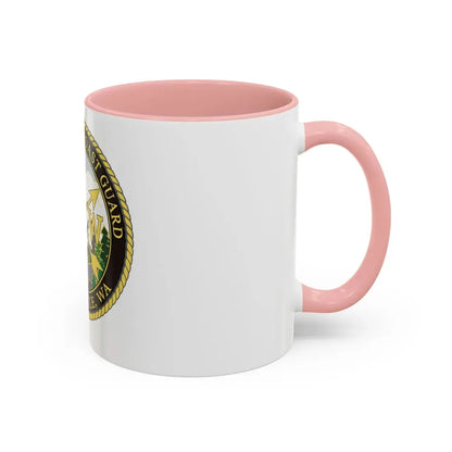 USCG Base Seattle (U.S. Coast Guard) Accent Coffee Mug - Go Mug Yourself
