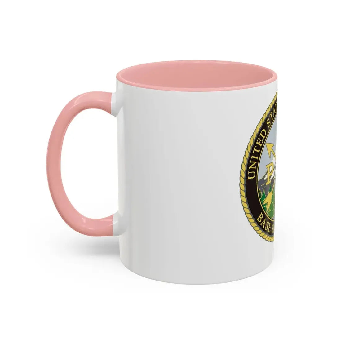 USCG Base Seattle (U.S. Coast Guard) Accent Coffee Mug - Go Mug Yourself