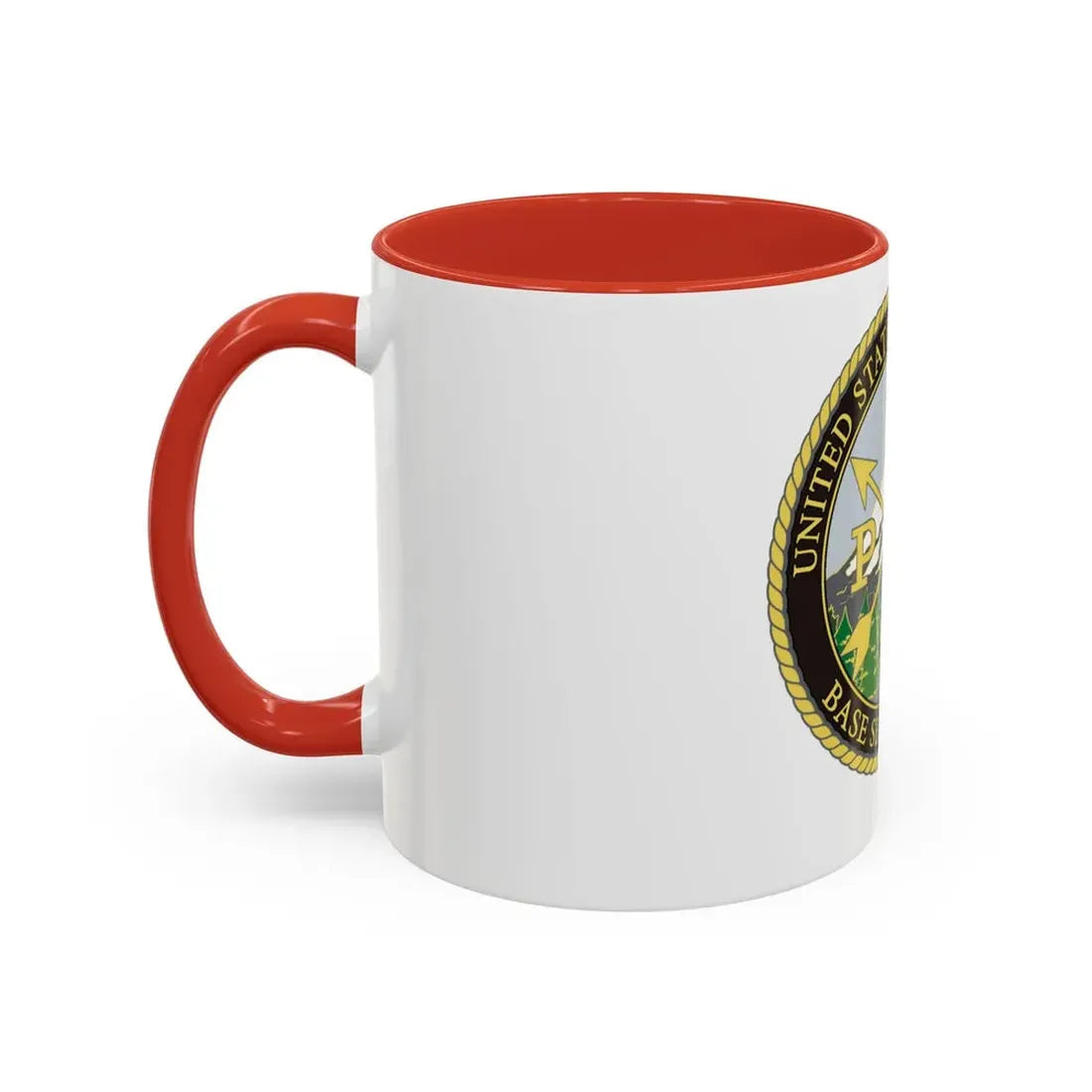 USCG Base Seattle (U.S. Coast Guard) Accent Coffee Mug - Go Mug Yourself