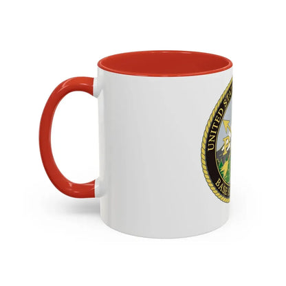 USCG Base Seattle (U.S. Coast Guard) Accent Coffee Mug - Go Mug Yourself