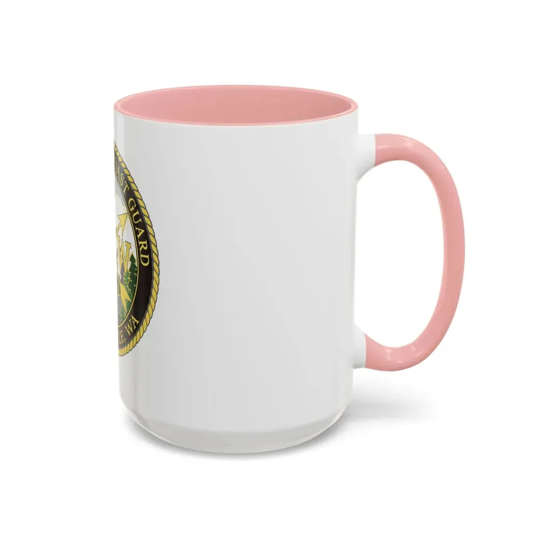 USCG Base Seattle (U.S. Coast Guard) Accent Coffee Mug - Go Mug Yourself