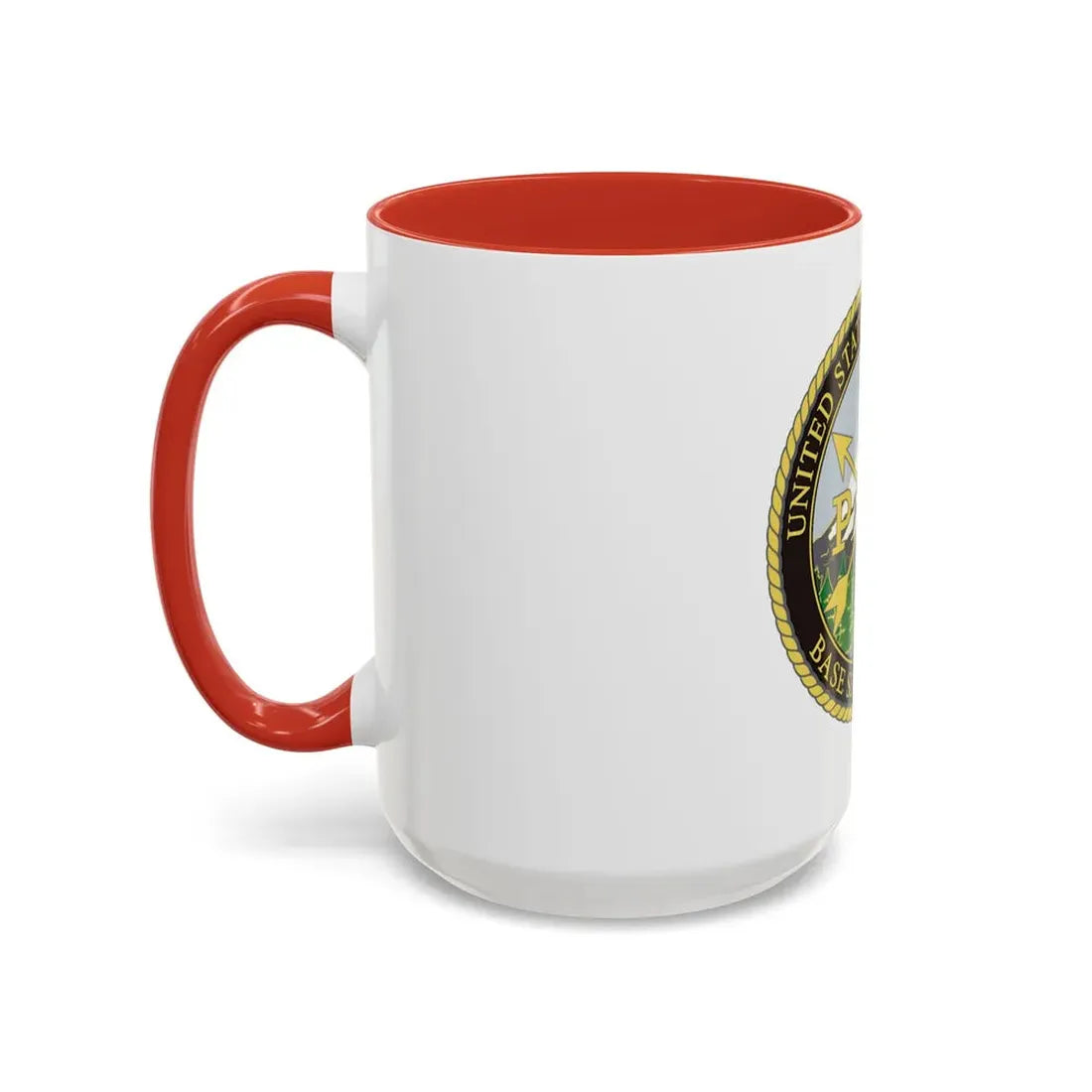 USCG Base Seattle (U.S. Coast Guard) Accent Coffee Mug - Go Mug Yourself